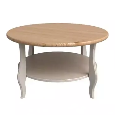 Стол Лебо журнальный Бежевый воск/Антик