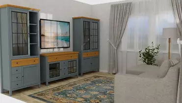 Гостиная Сканди