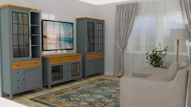 Гостиная Сканди