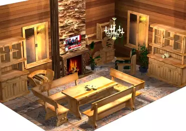 Охотничий домик Скандинавия