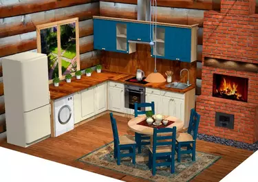 Кухня Весури лак/морин