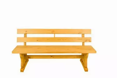 Лавка Монастырская 220 со спинкой BANCMONA 220 S