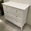Комод белый "Римини" с 4 ящиками