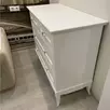 Комод белый "Римини" с 4 ящиками