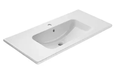 Раковина белая из керамики Эйфория 1000