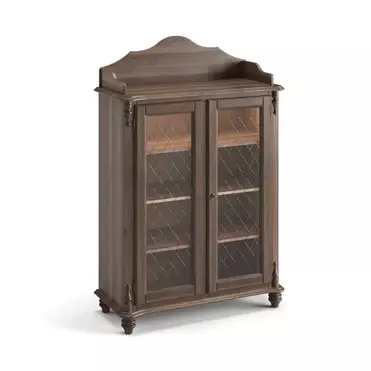 Шкаф-витрина Скандия 2-створчатый Б3.20.04