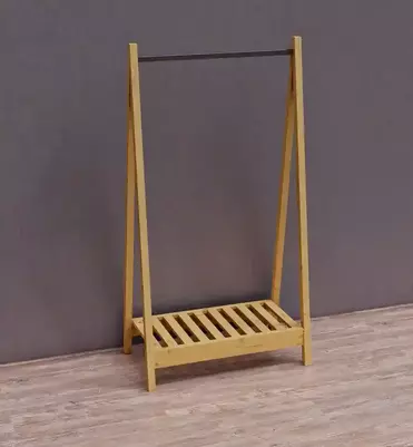 Вешалка для одежды Армо напольная с полкой для обуви, арт. 16.1.01