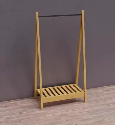 Вешалка для одежды Армо напольная с полкой для обуви, арт. 16.1.01