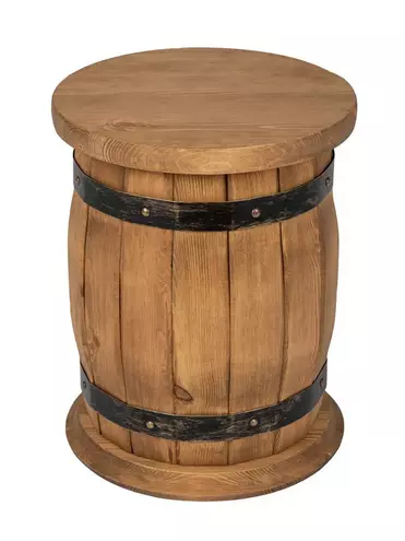 Табурет-бочка Шале тон бейц