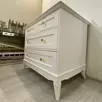 Комод белый "Римини" с 4 ящиками