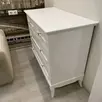 Комод белый "Римини" с 4 ящиками