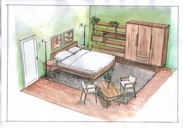 Спальня Бруни