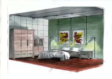 Спальня Рива