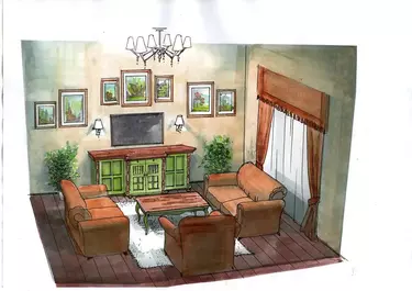 Гостиная Валенсия