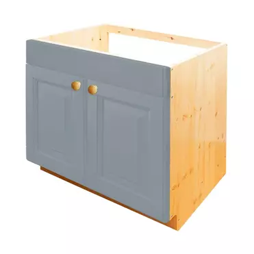 Тумба под мойку из дерева Грей арт. 380