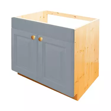 Тумба под мойку из дерева Грей арт. 380