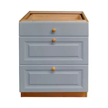 Тумба массив сосны Грей с 3 ящ. арт. 363