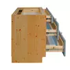 Тумба массив сосны Грей с 3 ящ. арт. 363