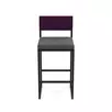 Барный стул Барнс-65 AL 301S grey lunar/violet/черный