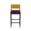 Барный стул Барнс-65 AL 301S violet/ricco/черный