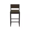 Барный стул Барнс-75 AL 301 brauni/brauni/черный
