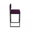 Барный стул Барнс-75 AL 301 violet/violet/черный