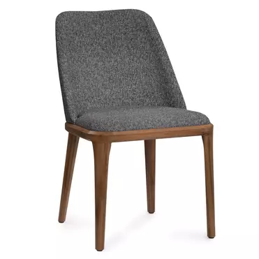 Стул Bruno AL 502 орех темный/ткань melange-grey