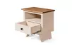 Тумбочка Аледжи прикроватная, 1 ящик и ниша