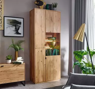 Шкаф с витриной "Манхэттен 1"