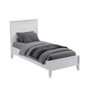 Кровать Бридж 900х2000 белый лак