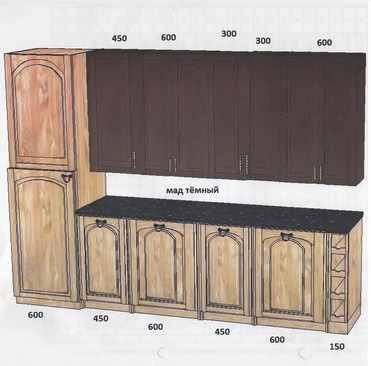 Кухня Викинг (выставочный образец)