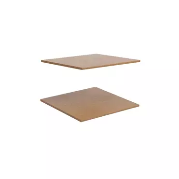 Полки встраиваемые для шкафов Бридж (упаковка из 2х штук) браун