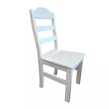 Стул массив сосны Карху белый (выставочный образец)