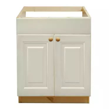 Тумба 2 дверки Весури под мойку арт. 360 слоновая кость