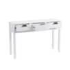 Консоль Бридж 3 ящика белый лак