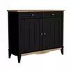 Комод буфета массив сосны Пенни блэк/антик 24
