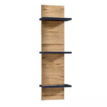 Полка навесная 3 полки Гранада серый 7016/ антик 24