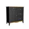 Комод 113 Пенни для прихожей блэк/антик 24