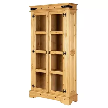              Шкаф Викинг 03 книжный (бейц старение)      