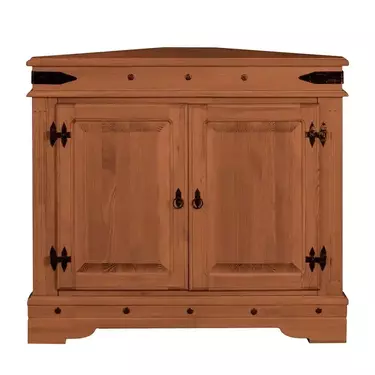 Тумба Викинг 02 угловая (орех)