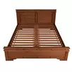 Кровать Викинг 140*200 (орех) с низкой спинкой