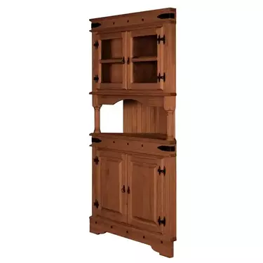 Буфет Викинг 02 угловой (орех)