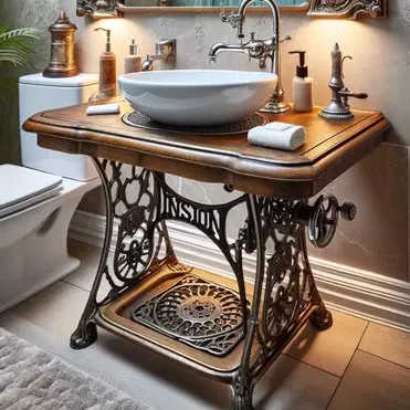 Неожиданное применение старых вещей в дизайне интерьера:  «second life furniture».