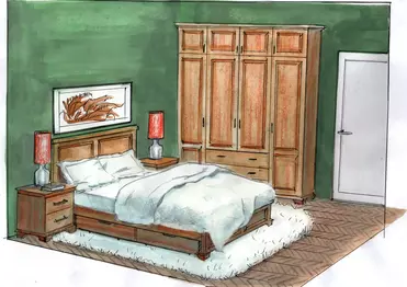 Спальня Брусно