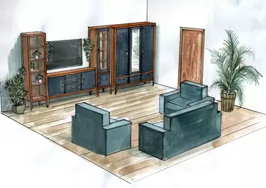 Гостиная Бридж