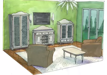 Гостиная Скандия