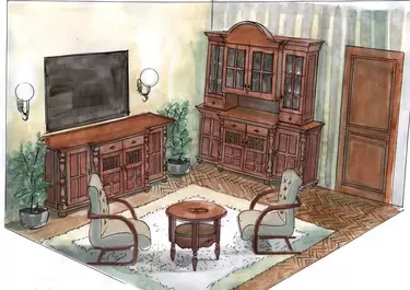 Гостиная Валенсия