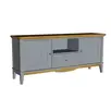 Тумба ТВ Пенни серый 7046/антик 24 (выставочный образец)