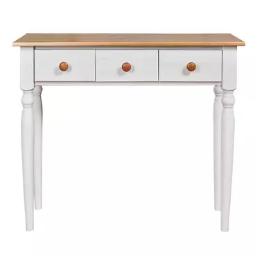 Стол Консолеа туалетный белый воск/антик (выставочный образец)