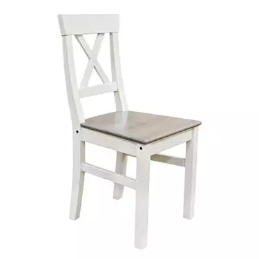 Стул Форест  белый воск/антрацит (выставочный образец)